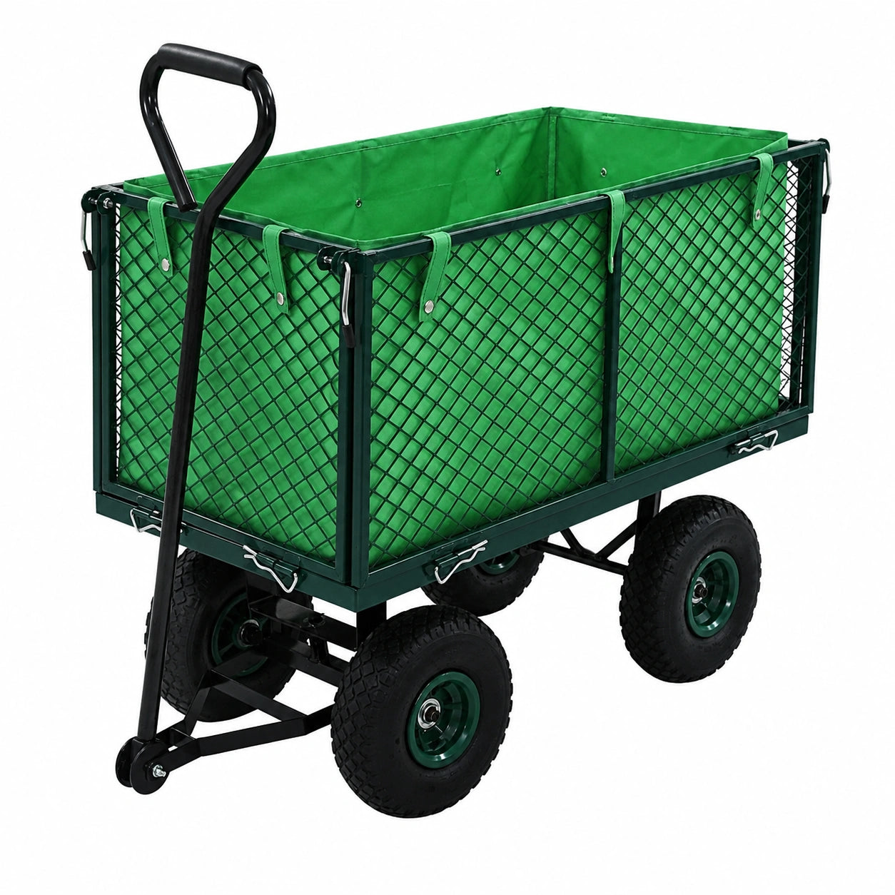 Wetterfeste Gartenwagen-Abdeckung, grün, für Innen- und Außenmöbel