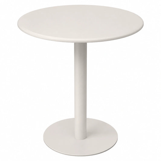 Moderner Runder Esstisch 60 cm für Zwei Personen in Beige